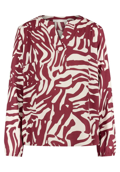 Betty Barclay Nature/Dark Red Women Overblouse SKU: 8826-3151_1806 Image 06