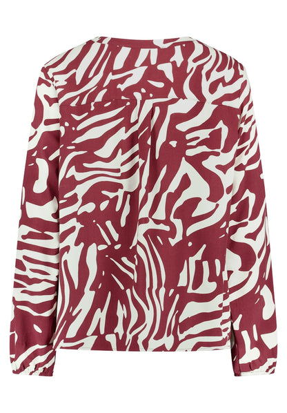 Betty Barclay Nature/Dark Red Women Overblouse SKU: 8826-3151_1806 Image 07