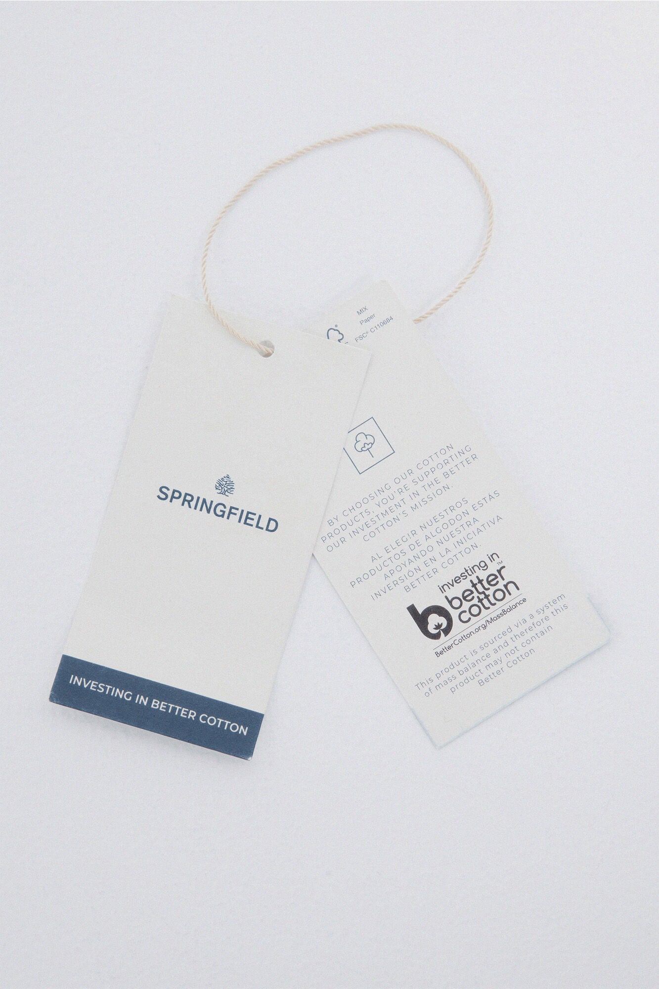 Springfield_Black_Double Waffle Fabric T-Shirt_8832417_28_06