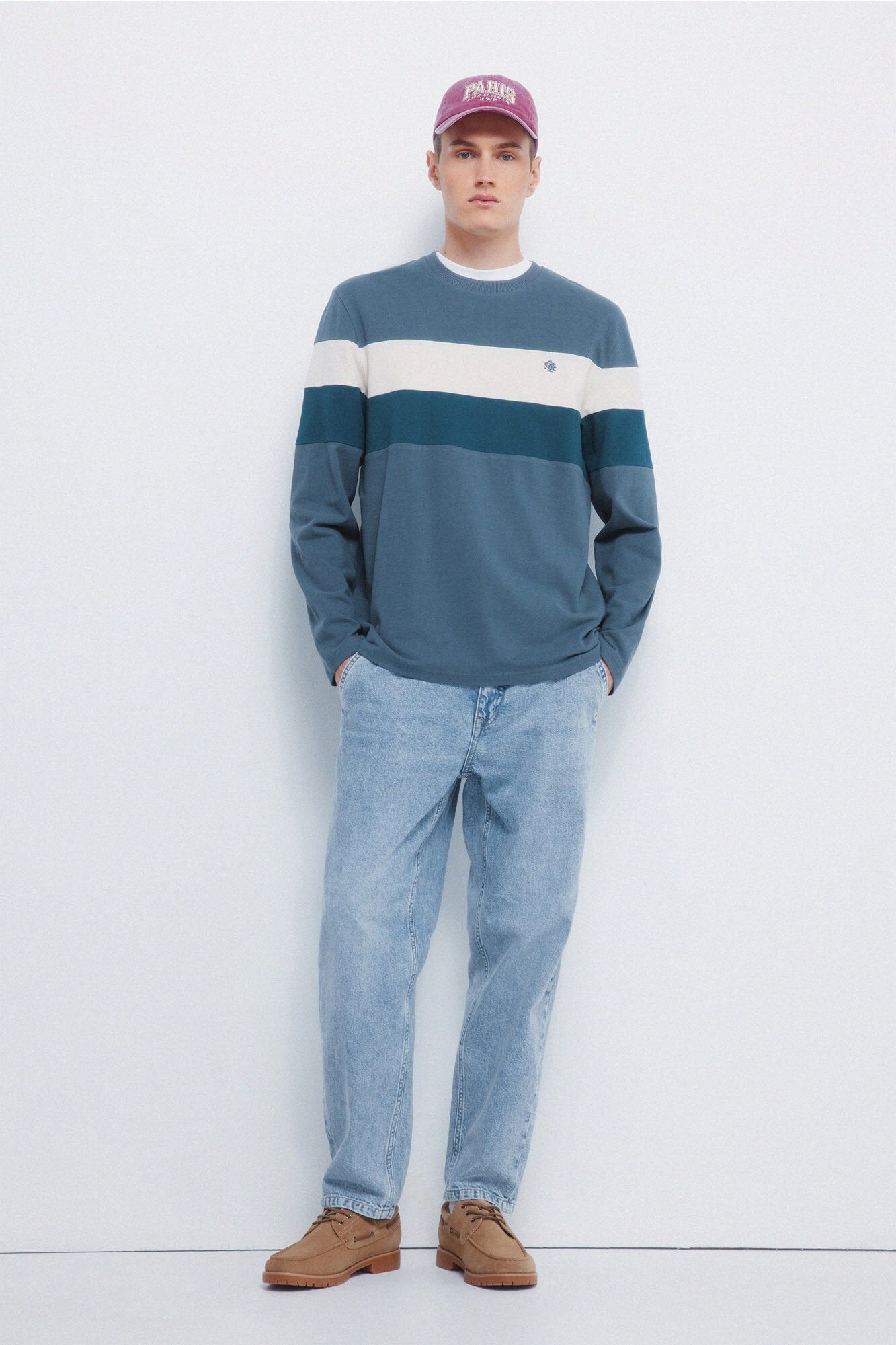 Springfield_Blues_Long Sleeve PiquŽ Cut-Out T-Shirt_8832424_83_04