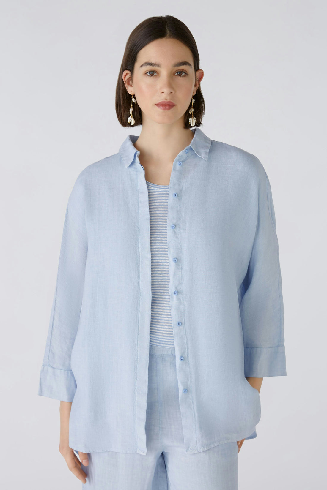 Shirt Blouse 100% Linen_88624_5082_01