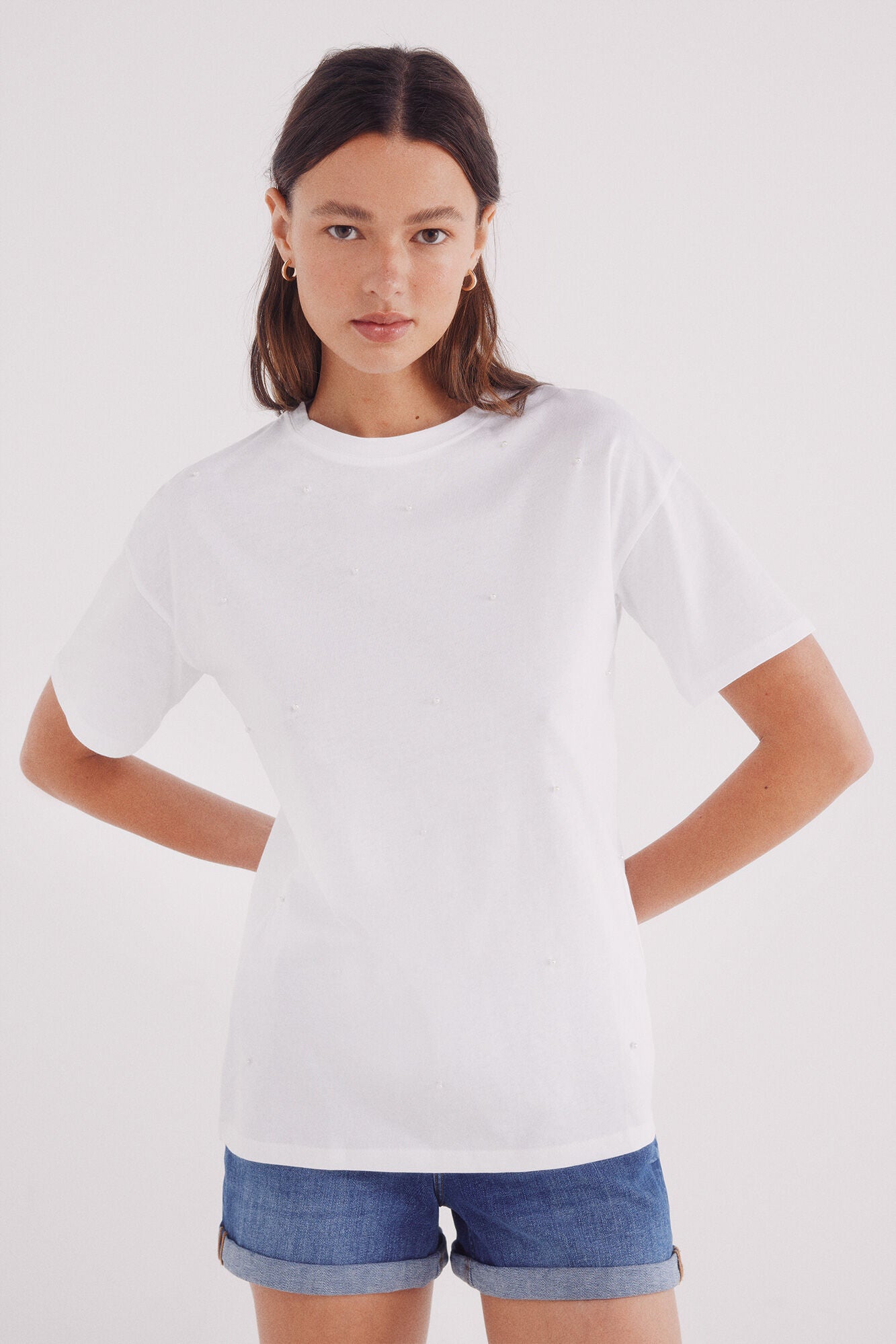Springfield_Multi-Color_Front Pearl T-Shirt_8862575_98_01