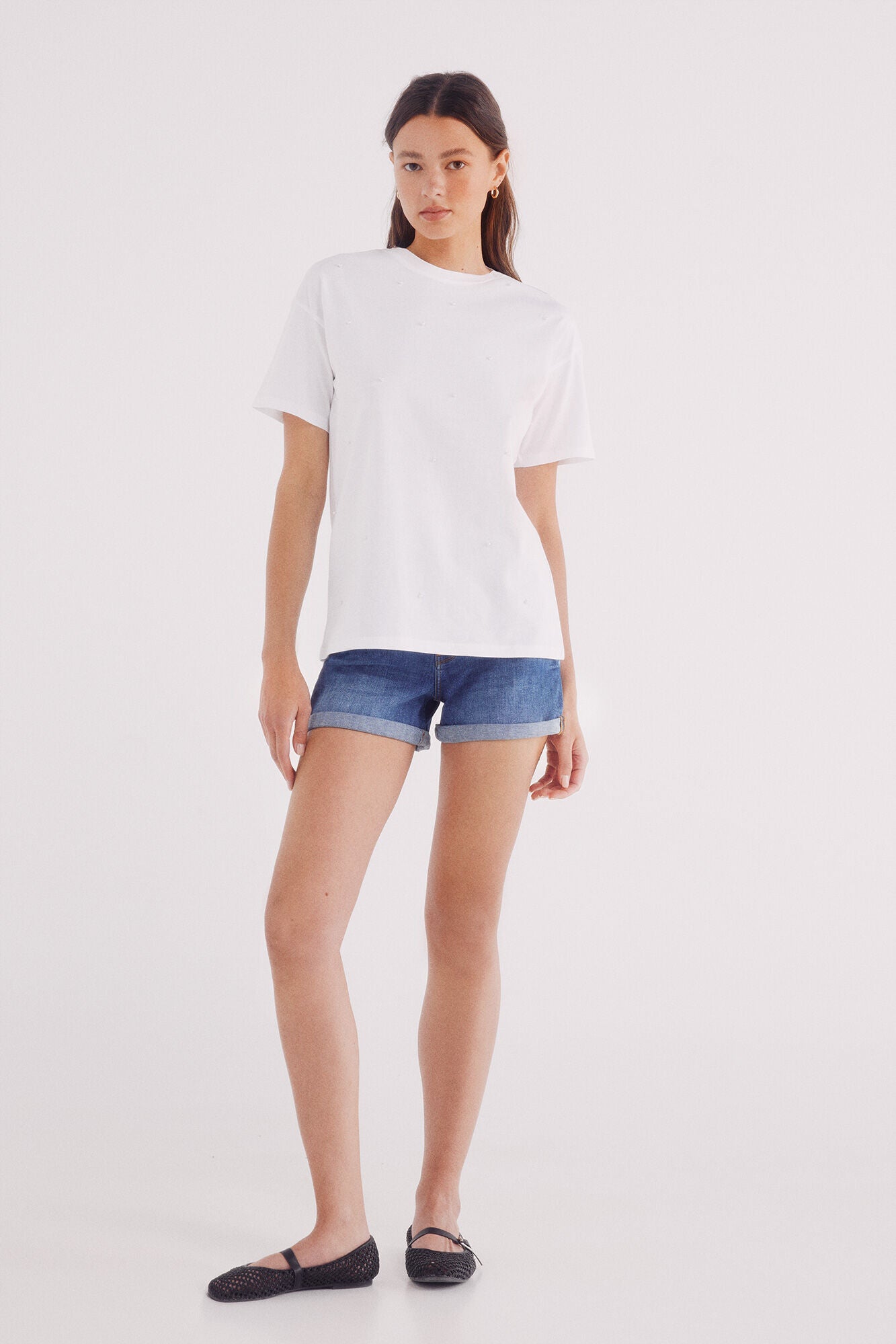 Springfield_Multi-Color_Front Pearl T-Shirt_8862575_98_03