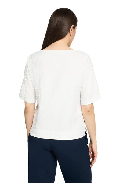 Betty Barclay Offwhite Women Blouse Short 1/2 Sleeve SKU: 8883-3194_1014 Image 03