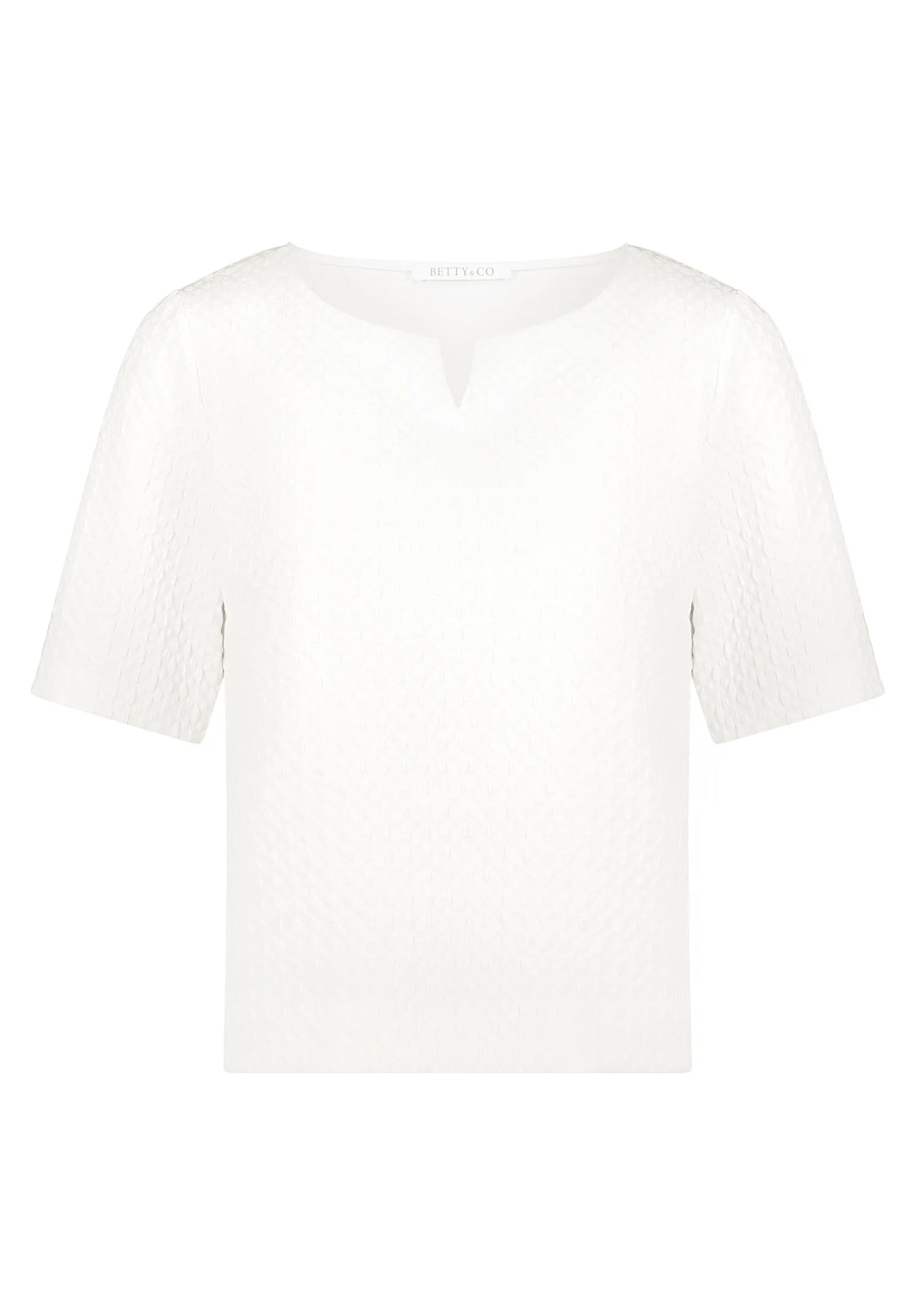 Betty Barclay Offwhite Women Blouse Short 1/2 Sleeve SKU: 8883-3194_1014 Image 04