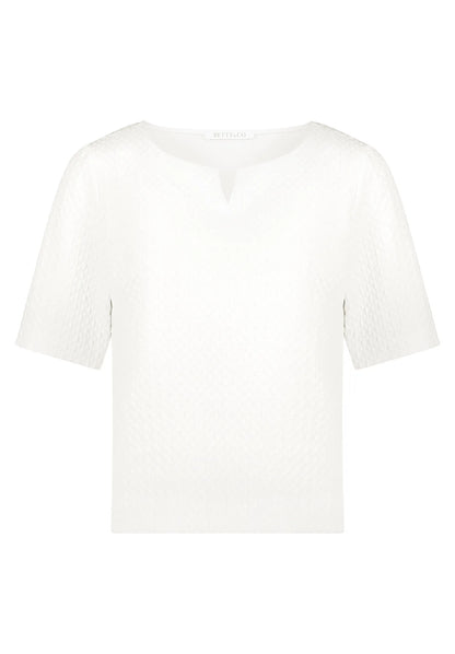 Betty Barclay Offwhite Women Blouse Short 1/2 Sleeve SKU: 8883-3194_1014 Image 04