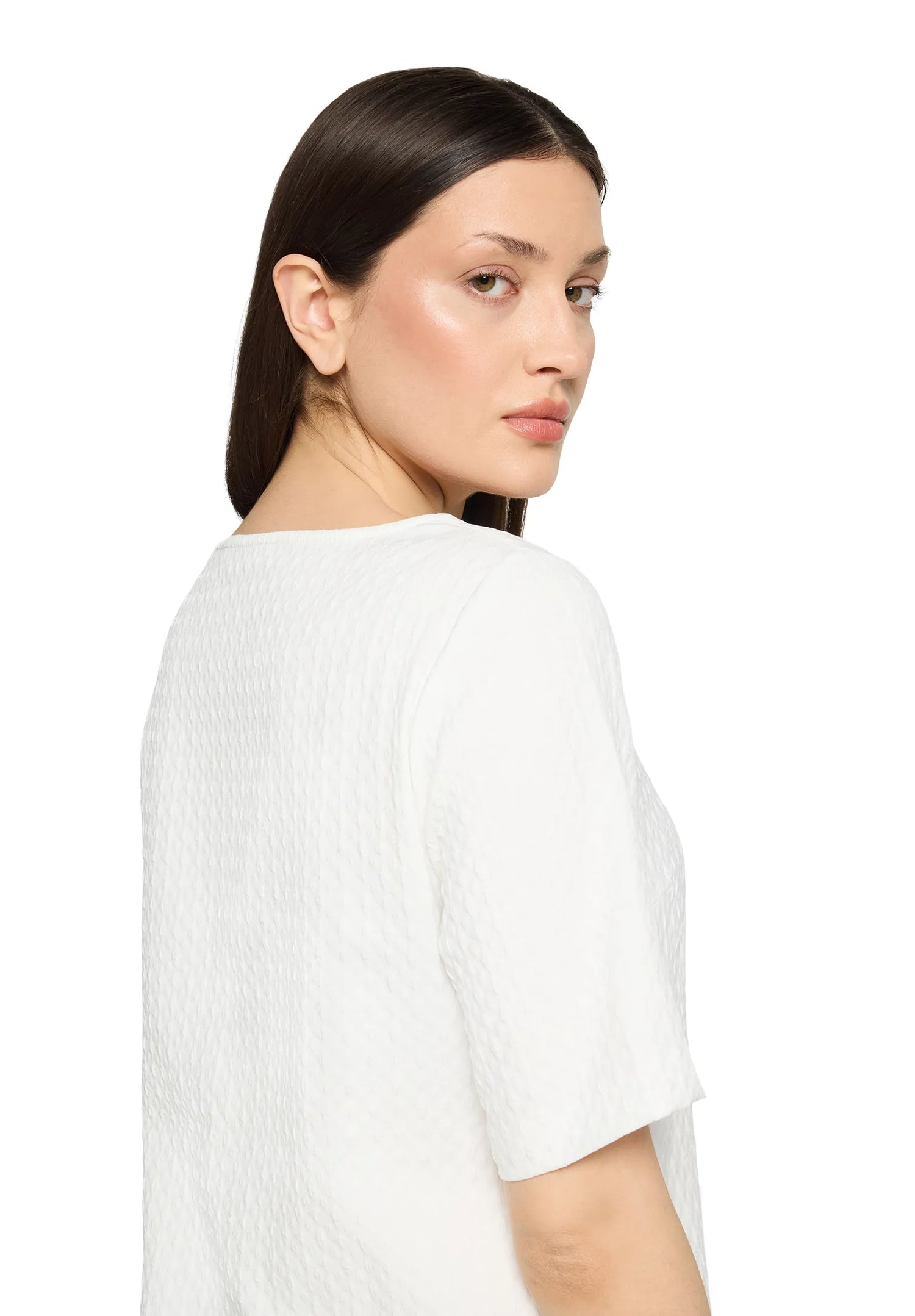 Betty Barclay Offwhite Women Blouse Short 1/2 Sleeve SKU: 8883-3194_1014 Image 07