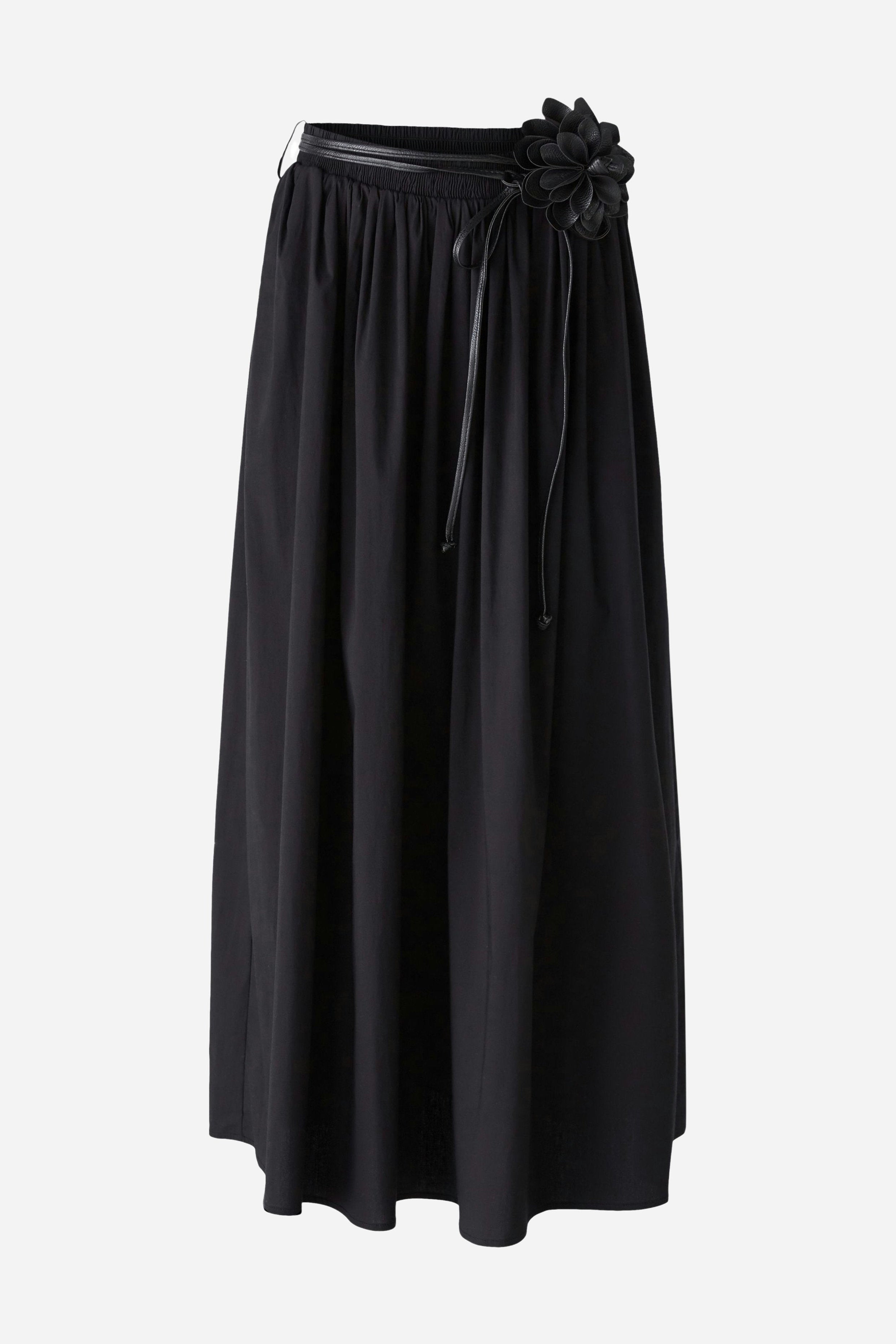 Maxi Skirt With Separate Belt_88978_9990_06