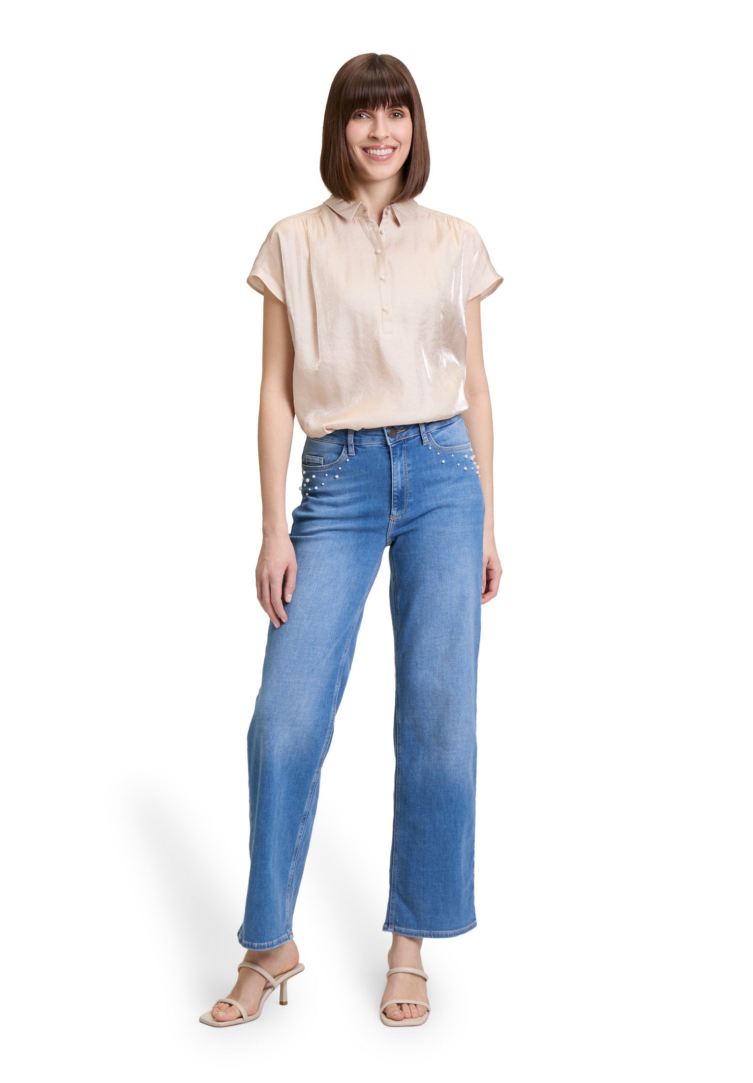 Betty Barclay_Straight Shirt Blouse_8900-3160_1098_02