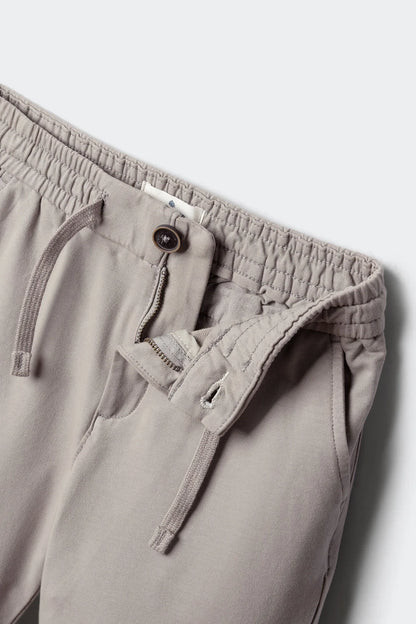 Springfield Gray Boys Comfort Knit Chinos SKU: 8903063_47 Image 03