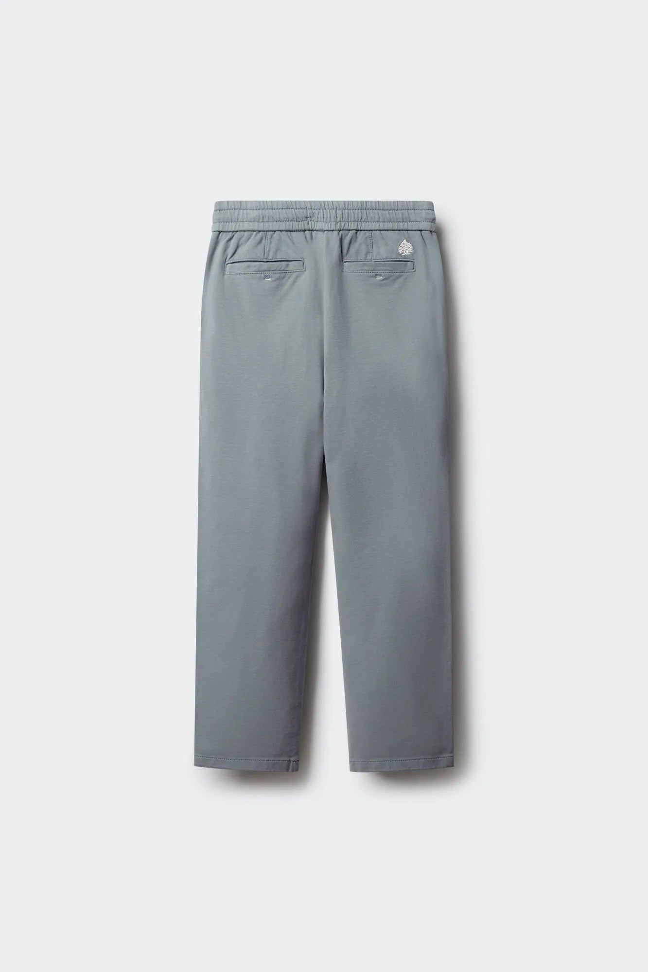 Springfield Blue Boys Comfort Knit Chinos SKU: 8903063_86 Image 02