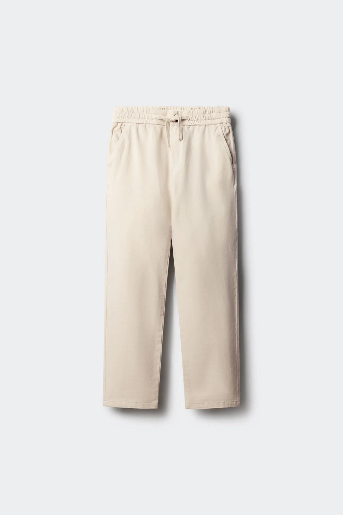 Springfield Khaki Boys Comfort Knit Chinos SKU: 8903063_95 Image 01