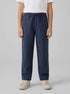 Springfield Blue Boys Linen Trousers SKU: 8903066_11 Image 00