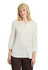 Betty Barclay_Offwhite_Slip Blouse with Structure_8909-1468_1014_01