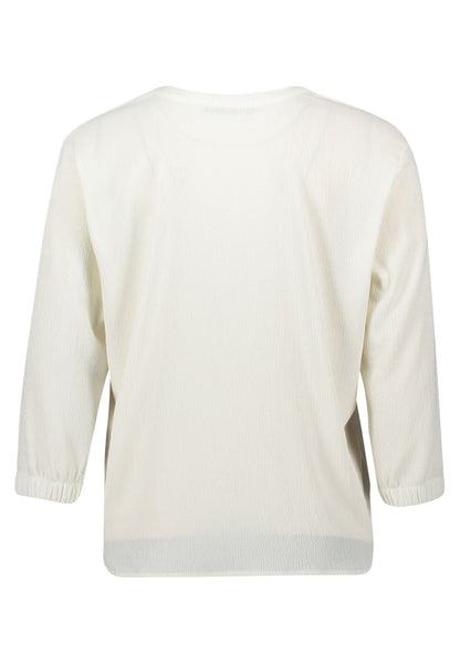 Betty Barclay_Offwhite_Slip Blouse with Structure_8909-1468_1014_07