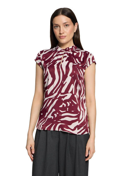 Betty Barclay Nature/Dark Red Women Overblouse SKU: 8913-3228_1806 Image 01