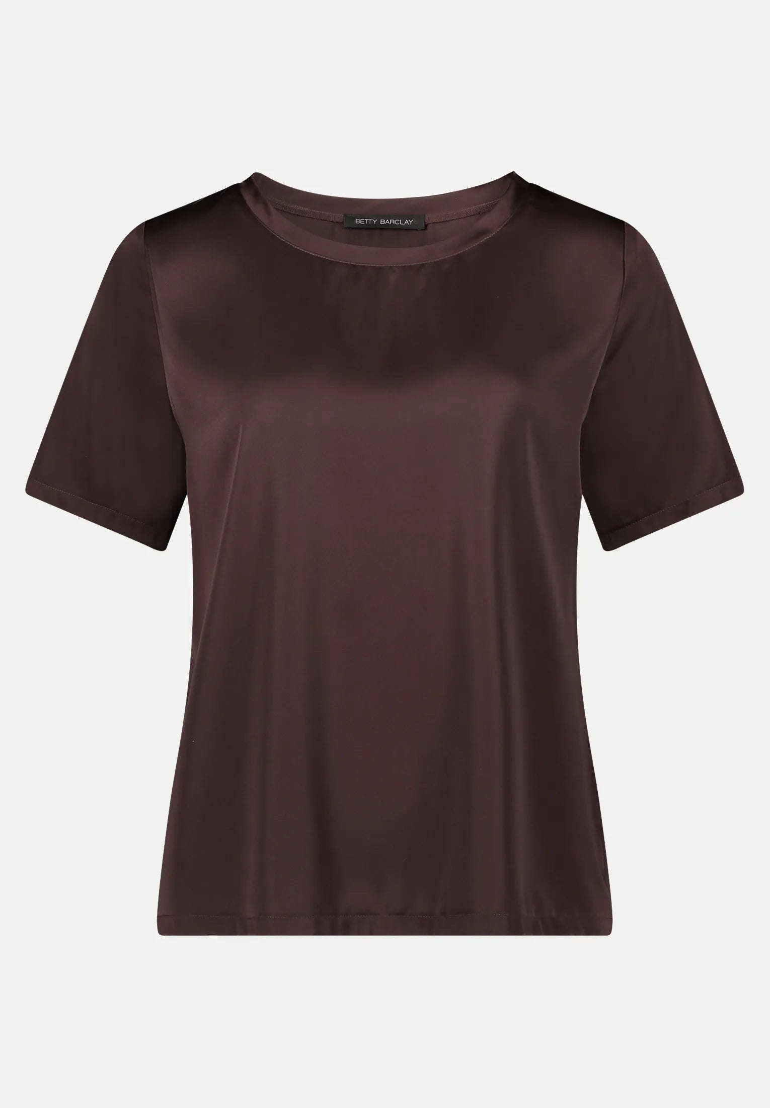Betty Barclay_Light Maroon_Slip Blouse with Round Neck_8921-1038_7410_04