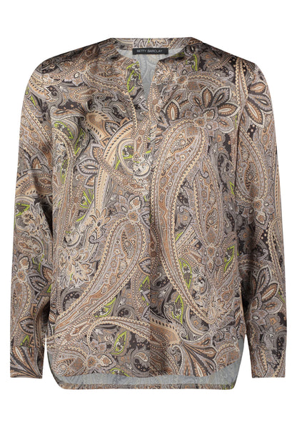 Betty Barclay_Grey/Beige_Long Blouse_8928-1626_9876_04