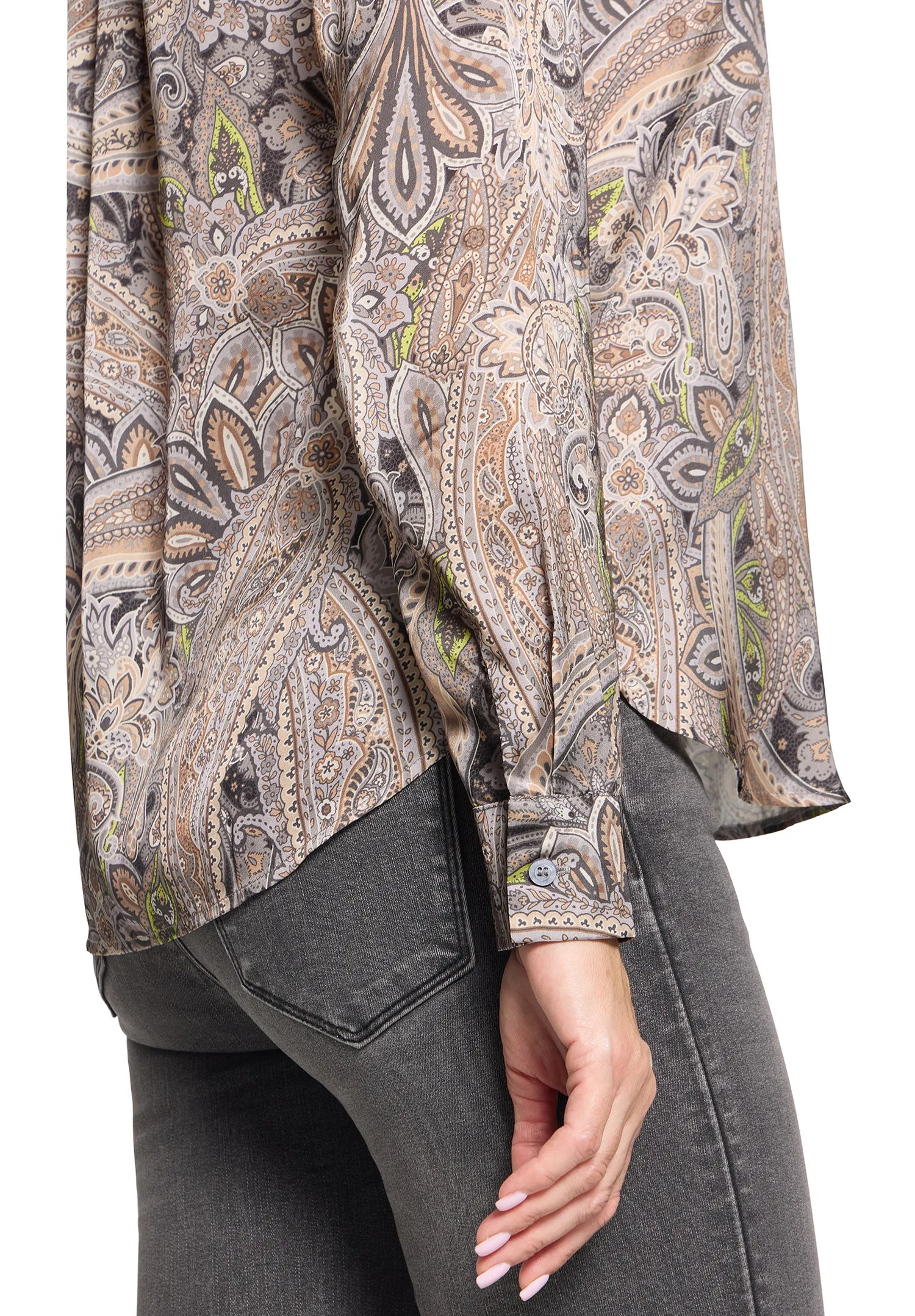 Betty Barclay_Grey/Beige_Long Blouse_8928-1626_9876_07