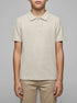 Springfield Gray Boys Knit Short Sleeve Polo Shirt SKU: 8933039_48 Image 00