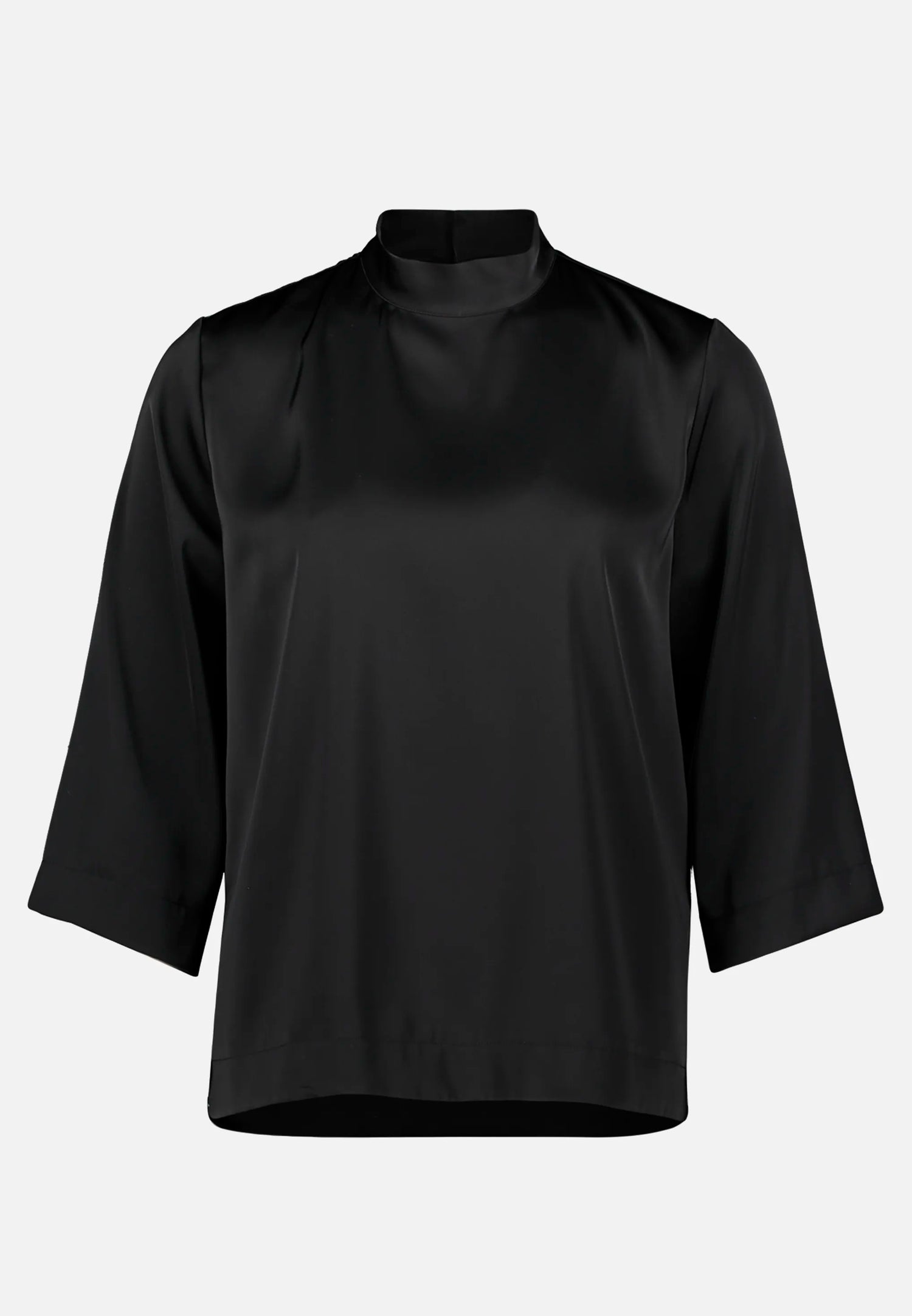 Betty Barclay_Black_Slip-On Blouse, Solid Color_8943-1196_9045_04
