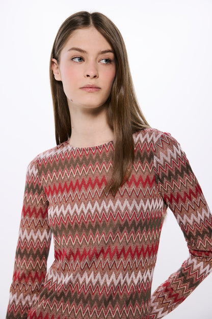 Springfield_Midi Dress Zigzag Borders_8959453_53_04