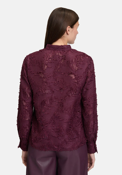 Betty Barclay_Dark Aubergine_Structured Shirt Blouse_8963-3274_4685_04