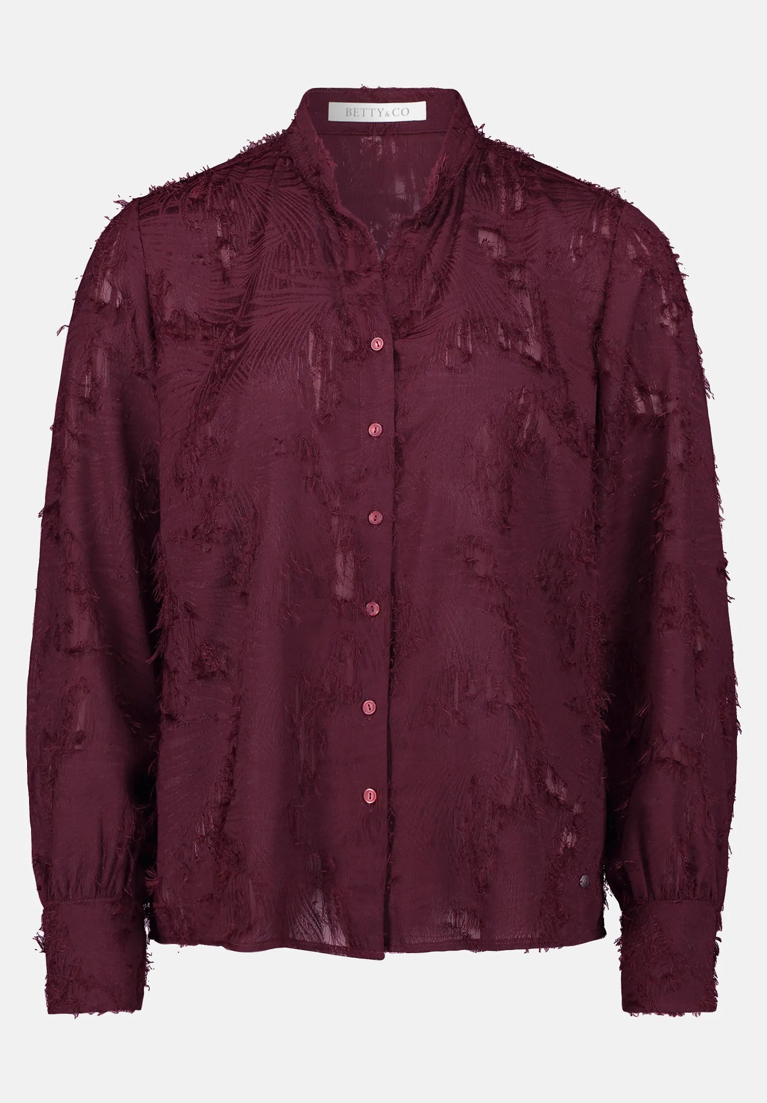 Betty Barclay_Dark Aubergine_Structured Shirt Blouse_8963-3274_4685_05