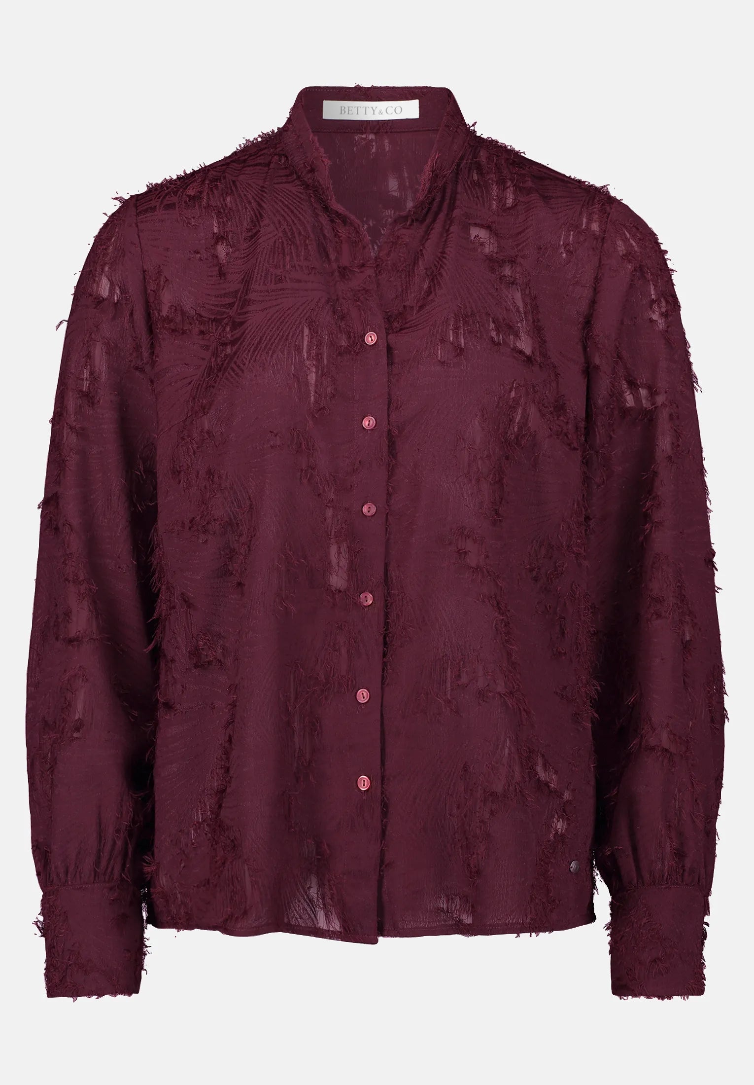 Betty Barclay_Dark Aubergine_Structured Shirt Blouse_8963-3274_4685_05