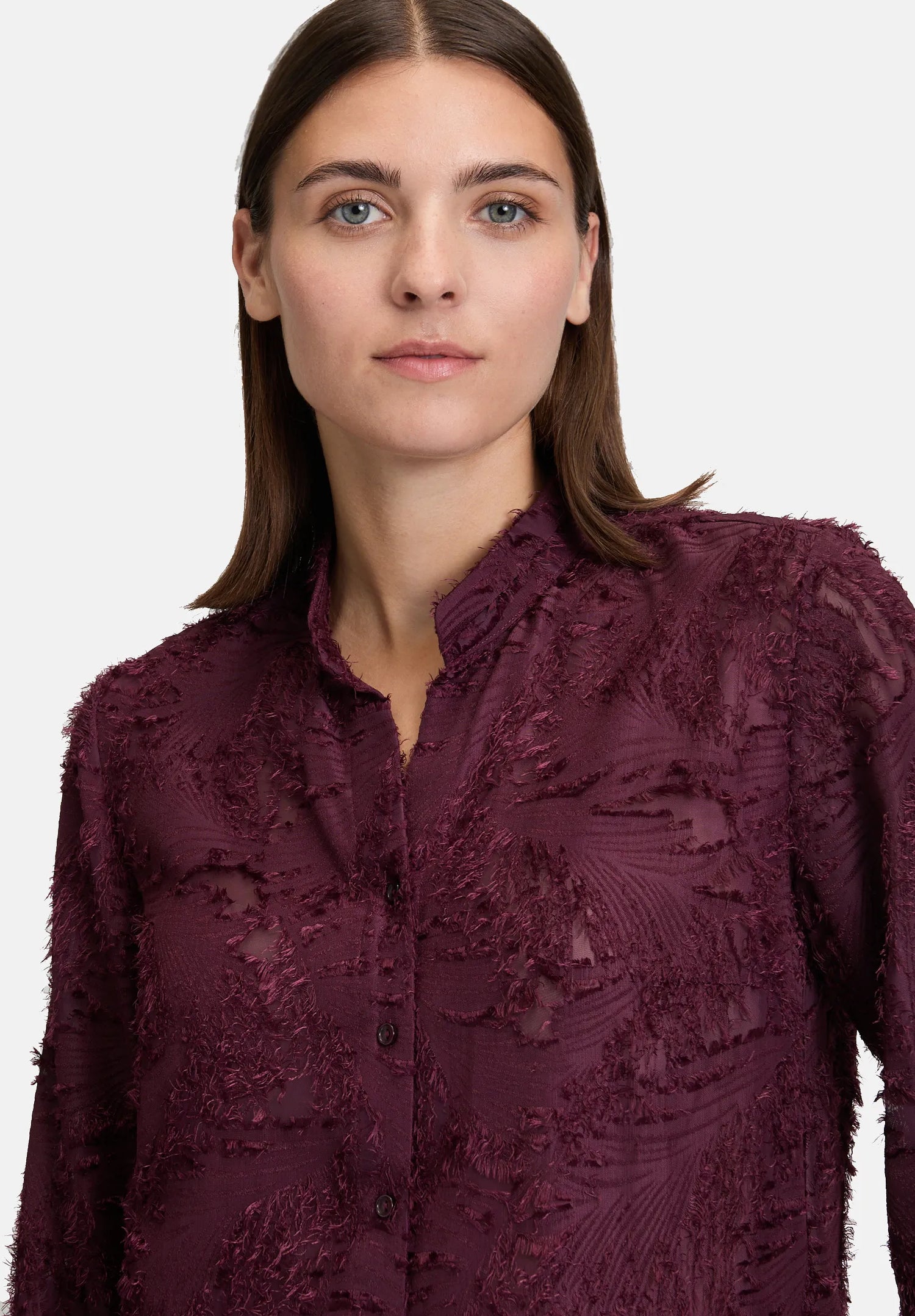 Betty Barclay_Dark Aubergine_Structured Shirt Blouse_8963-3274_4685_07