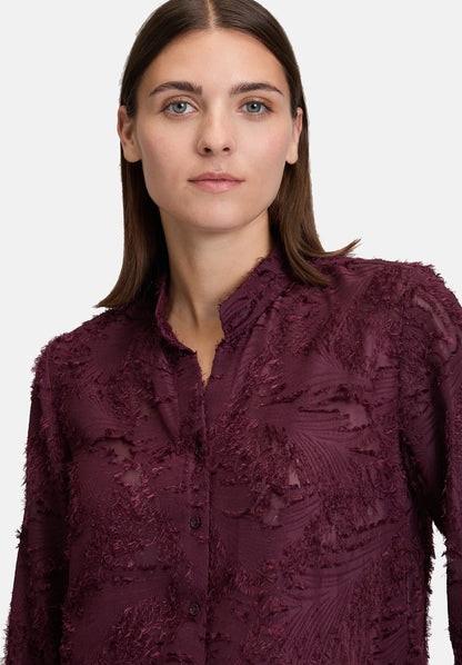 Betty Barclay_Dark Aubergine_Structured Shirt Blouse_8963-3274_4685_07