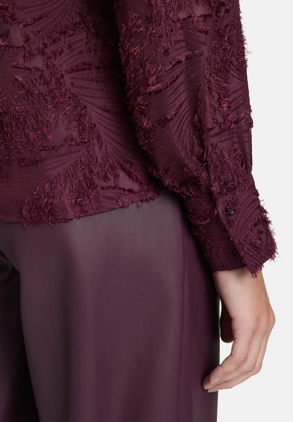 Betty Barclay_Dark Aubergine_Structured Shirt Blouse_8963-3274_4685_08