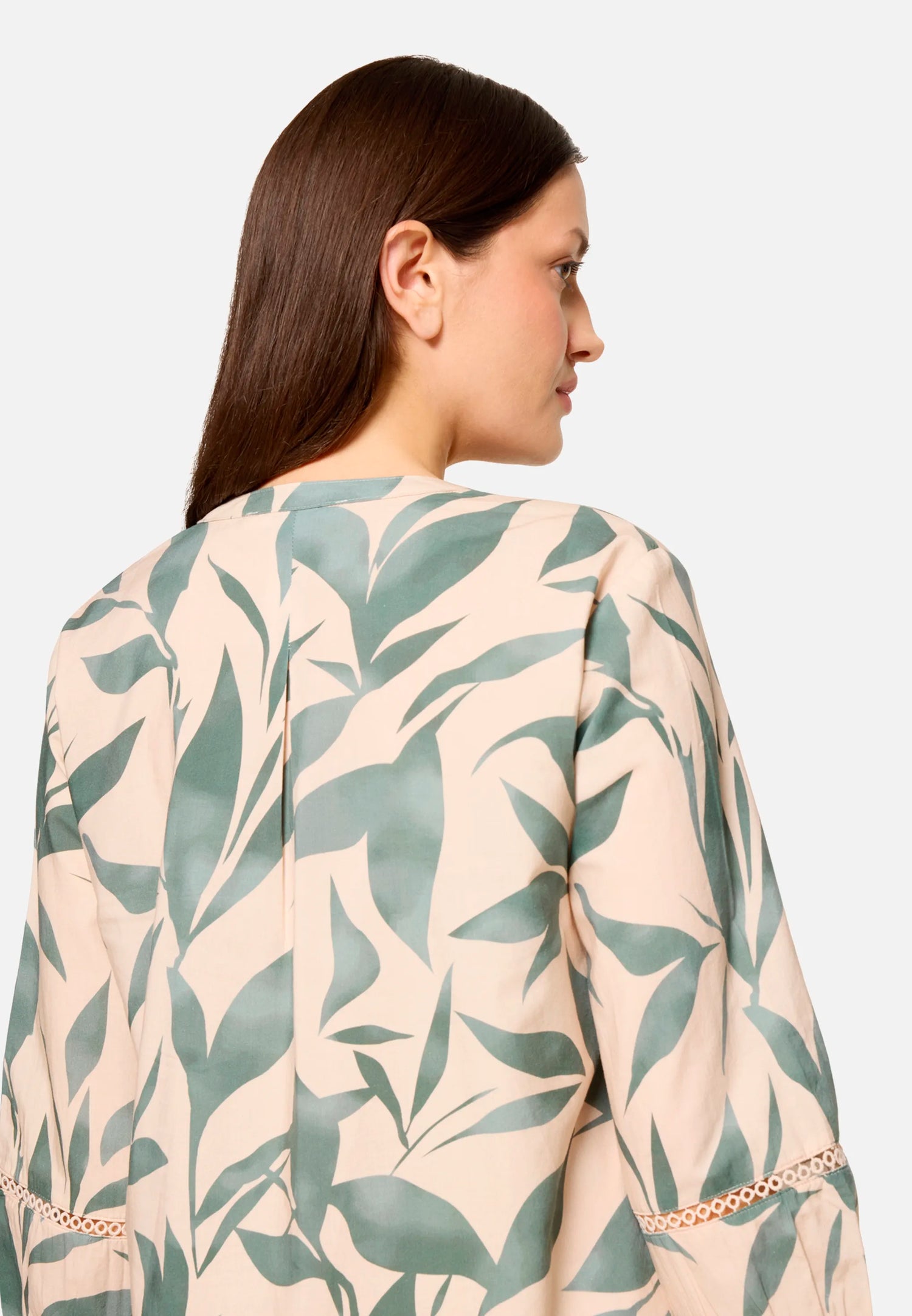 Betty Barclay Nature/Green Women Slip-On Blouse with 3/4 Sleeves SKU: 8986-3167_1858 Image 07