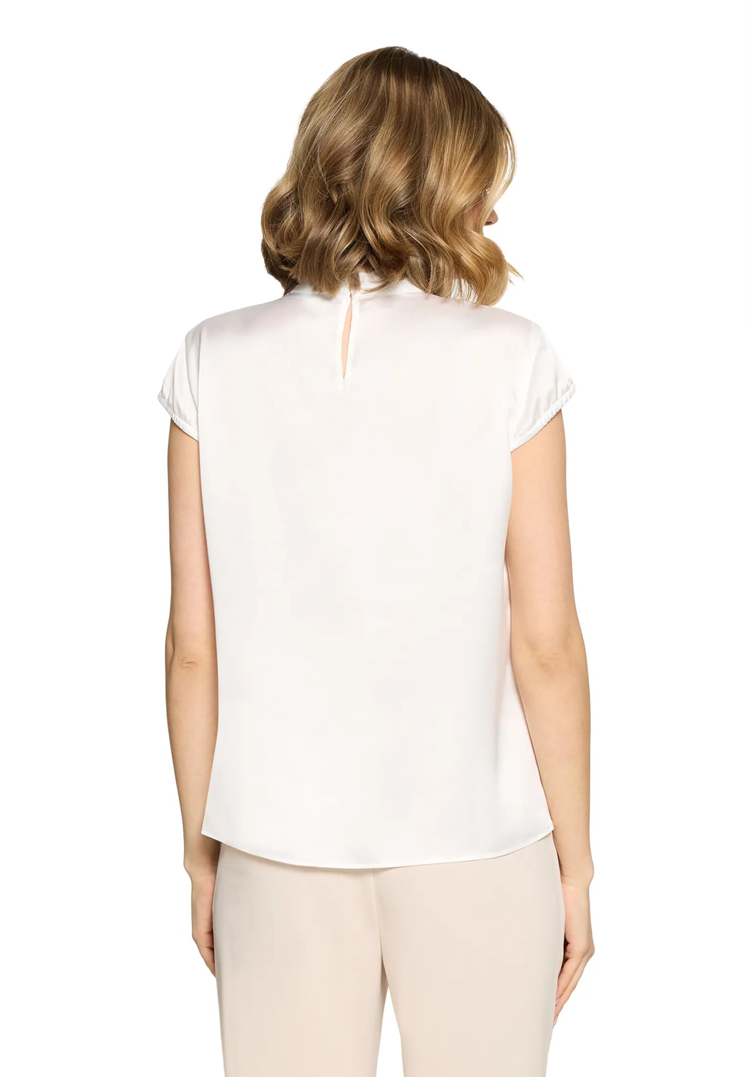 Betty Barclay Offwhite Women Blouse Short 1/2 Sleeve SKU: 8992-3394_1014 Image 03