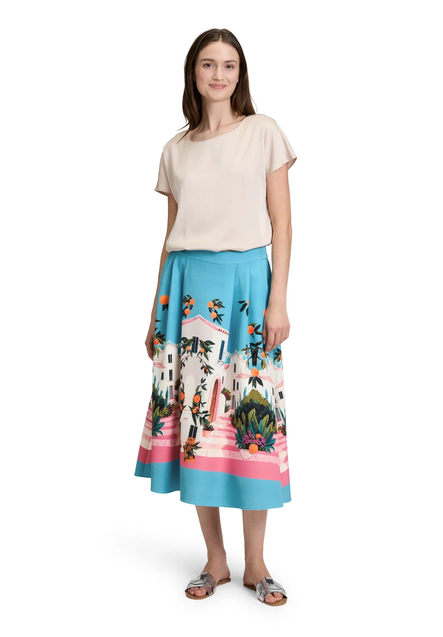 Betty Barclay Soft Nature Women Blouse Short 1/2 Sleeve SKU: 8996-3285_1098 Image 02