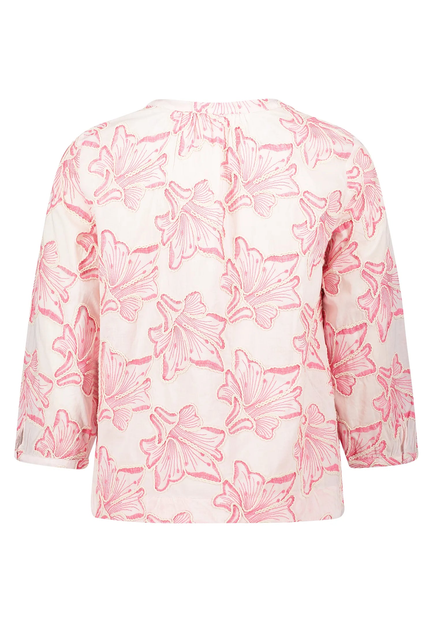 Betty Barclay Rose/Pink Women Blouse Short 3/4 Sleeve SKU: 8998-3245_4845 Image 05