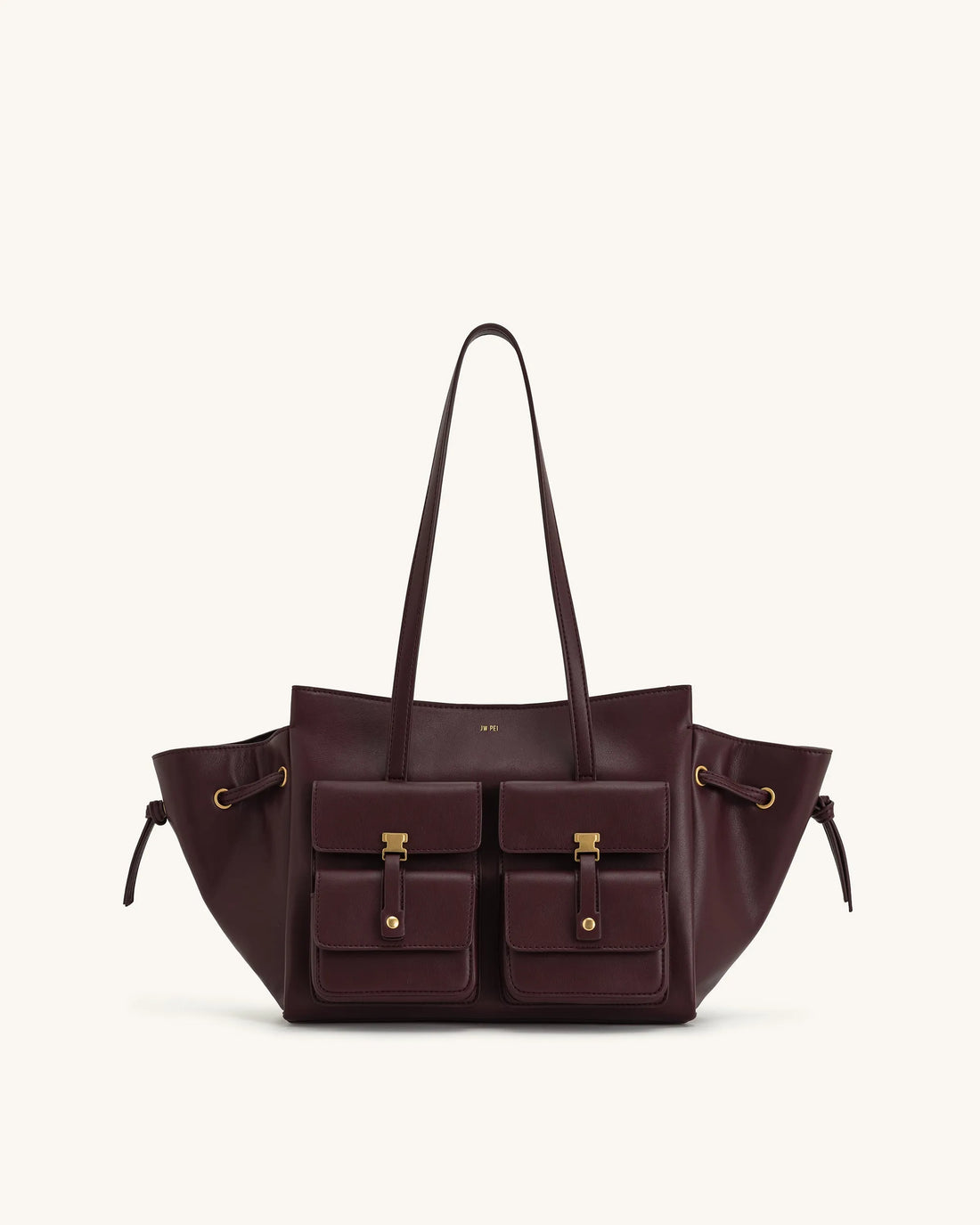 JW PEI_Deep Burgundy_Linda Tote Bag_8T001-4_Deep Burgundy_01
