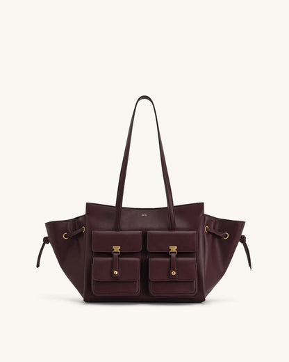 JW PEI_Deep Burgundy_Linda Tote Bag_8T001-4_Deep Burgundy_01