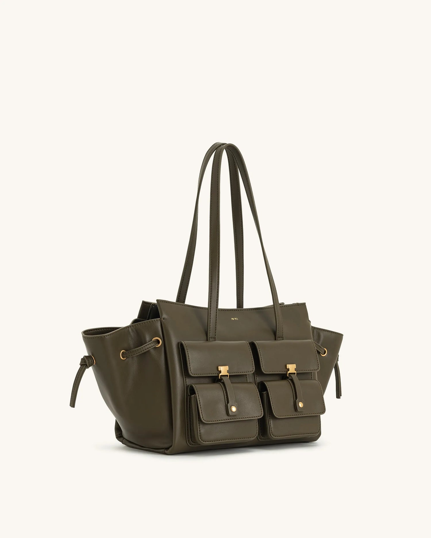 JW PEI_Dark Olive_Linda Tote Bag_8T001-7_Dark Olive_02