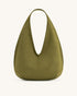 JW PEI_Dark Olive_Dara Faux Suede Hobo Bag_8T009-7_Dark Olive_01