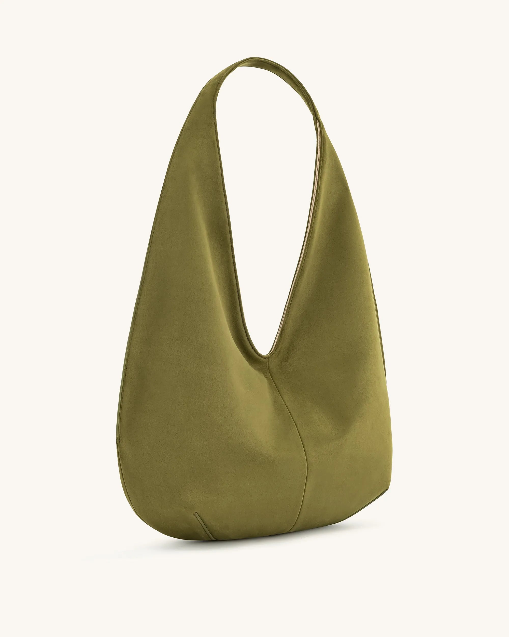 JW PEI_Dark Olive_Dara Faux Suede Hobo Bag_8T009-7_Dark Olive_02