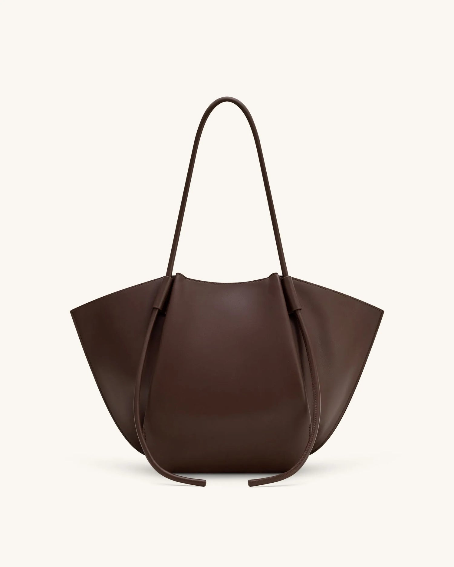 JW PEI Deep Brown Women Nala Wide Tote Bag - Deep Brown SKU: 8T030-35_Deep Brown Image 03