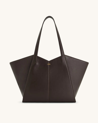 JW PEI Caramel Women Kiana Large Capacity Tote Bag - Caramel SKU: 8T032-31_Caramel Image 01