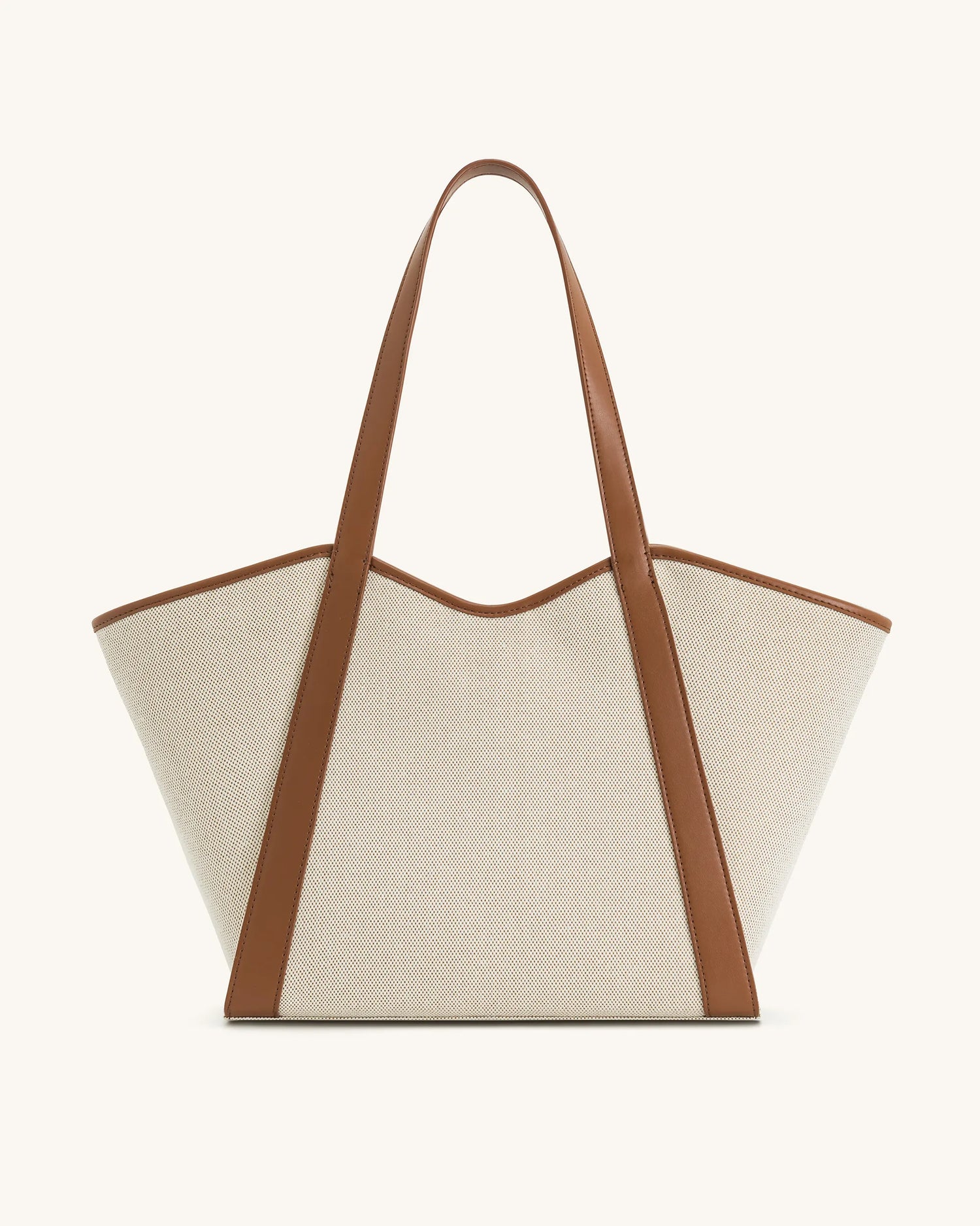 JW PEI_Brown Canvas_Kiana Large Capacity Tote Bags_8T032-32_Brown Canvas_02