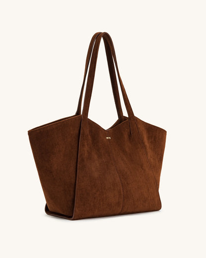 JW PEI_Dark Brown_Kiana Large Capacity Tote Bags_8T032-3_Dark Brown_03