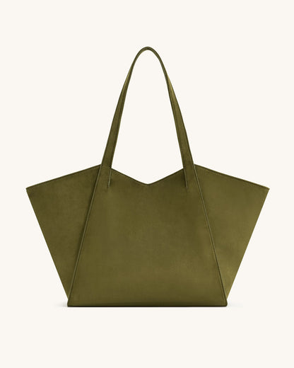 JW PEI_Dark Olive_Kiana Large Capacity Tote Bag_8T032-7_Dark Olive_03