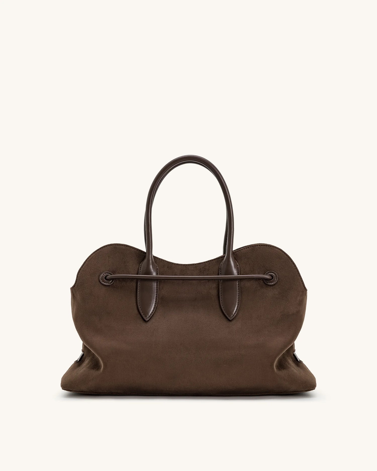 JW PEI Mocha Brown  Adele Metal Rope Knot Tote Bag  SKU: 8T112-31_Mocha Brown Image 03