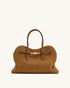 JW PEI Caramel Brown Women Adele Metal Rope Knot Tote Bag - Caramel Brown SKU: 8T112-3_Caramel Brown Image 01
