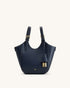 JW Pei Navy Women Ines Padlock Tote Bag SKU: 8T113-5_Navy Image 01