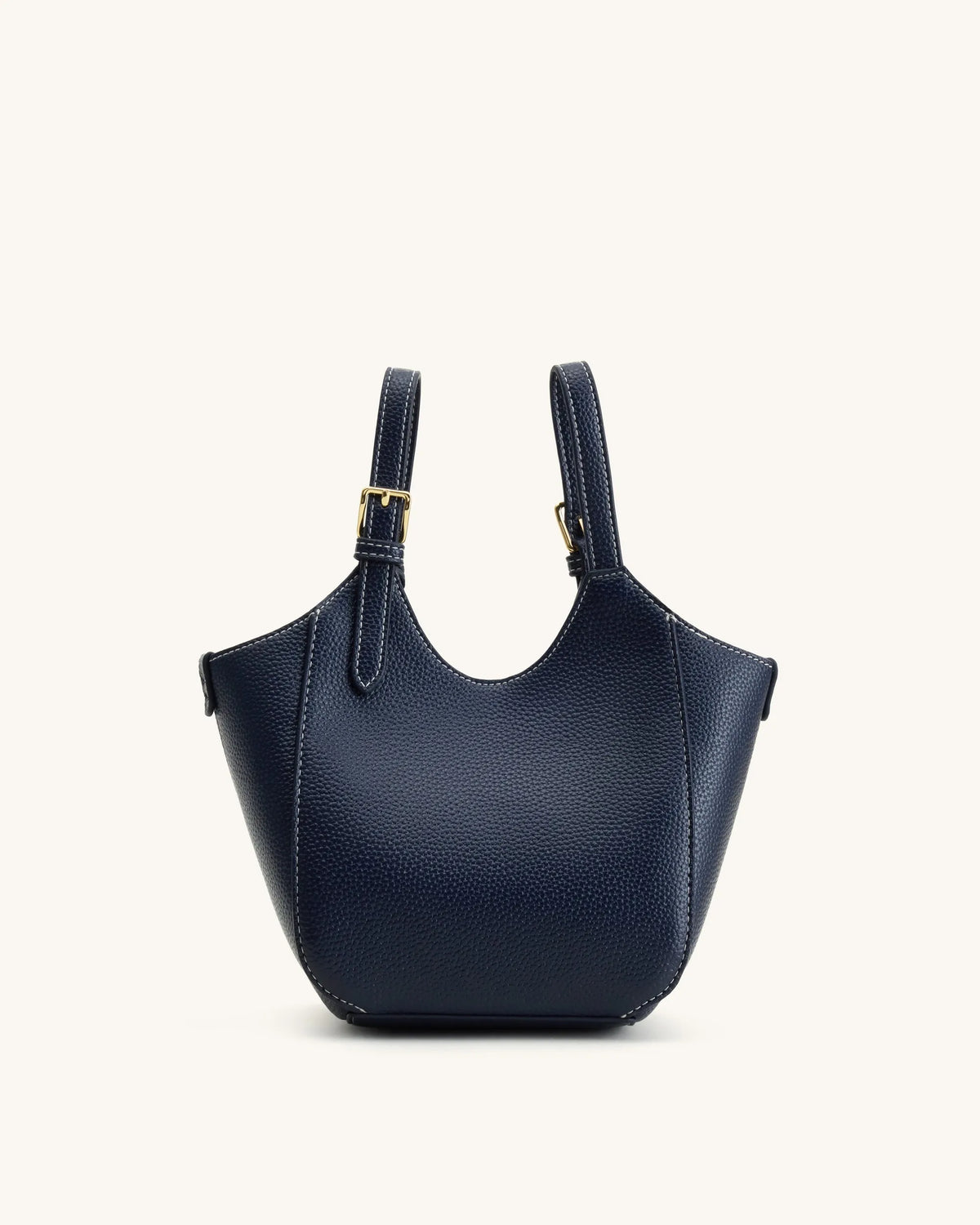 JW Pei Navy Women Ines Padlock Tote Bag SKU: 8T113-5_Navy Image 06